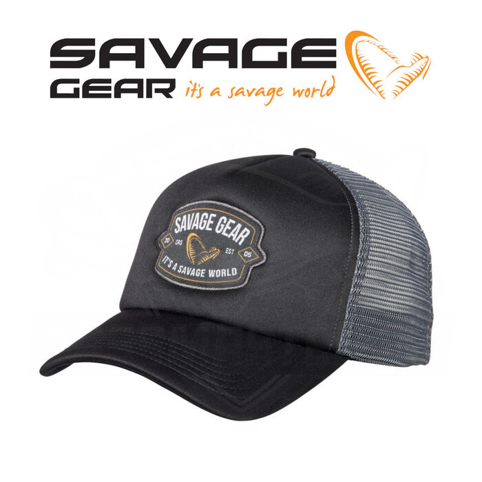 Savage Gear Badge Trucker Black