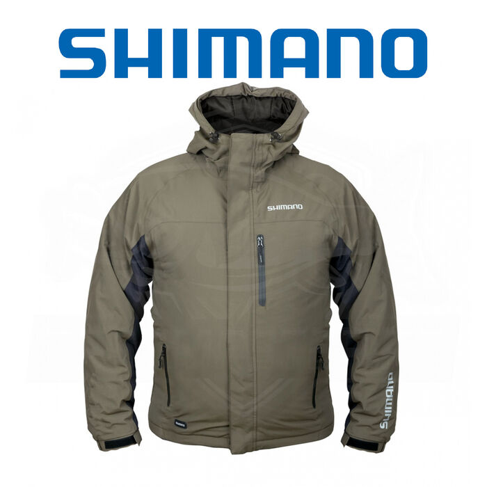 Shimano Rain Jacket Padded Green