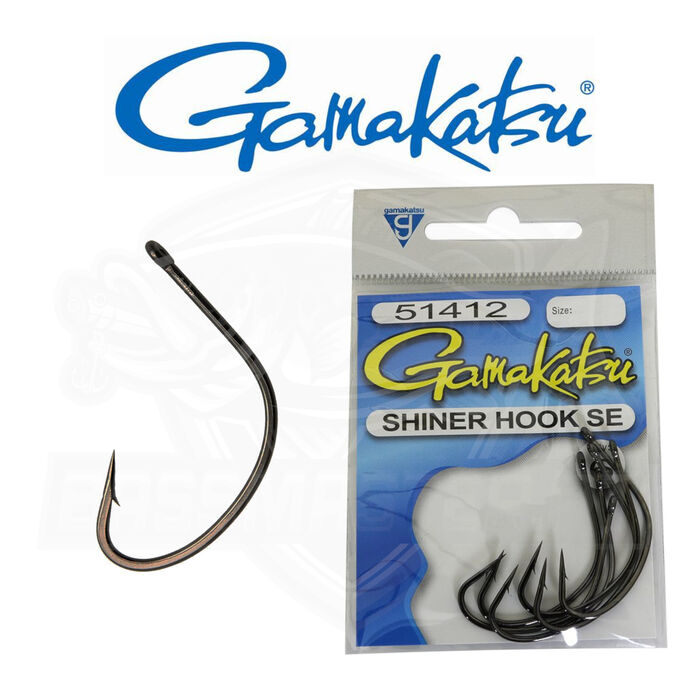 Gamakatsu Straight Eye Shiner