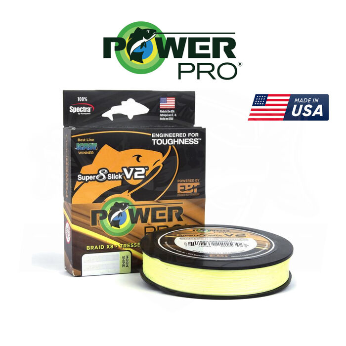 Power Pro Super 8 Slick V2 Moon Shine