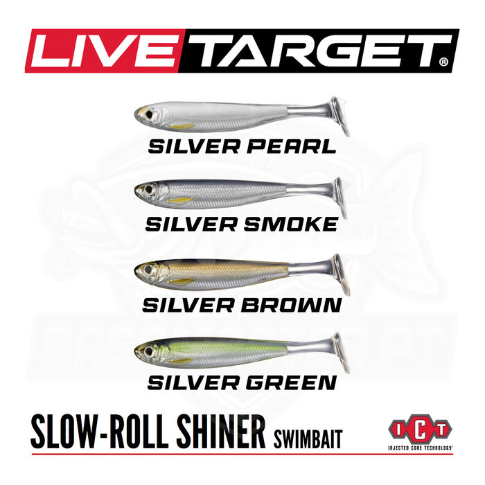 Live Target ICT Slow-Roll Shiner 3&amp;quot;