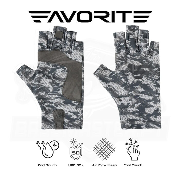 Favorite Solar Gloves Grey