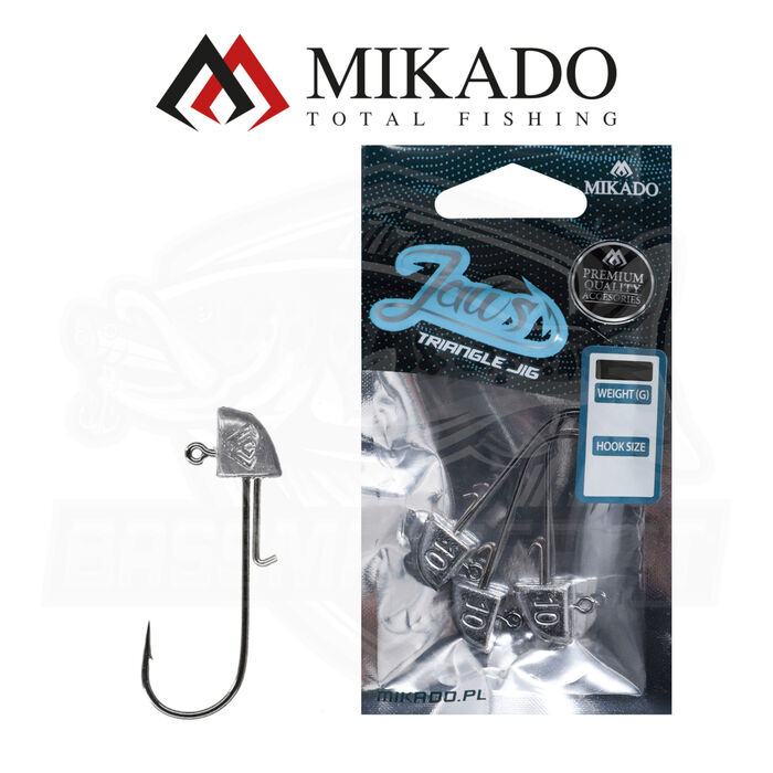 Mikado Jig Head Jaws Triangular 2/0