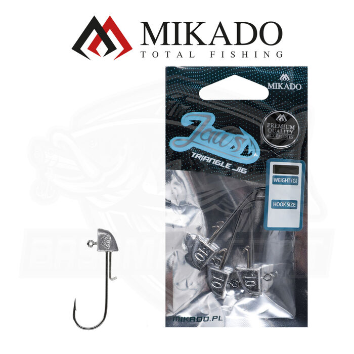 Mikado Jig Head Jaws Triangular 4#