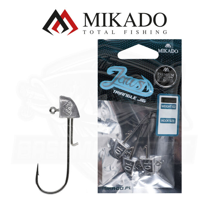 Mikado Jig Head Jaws Triangular 4/0