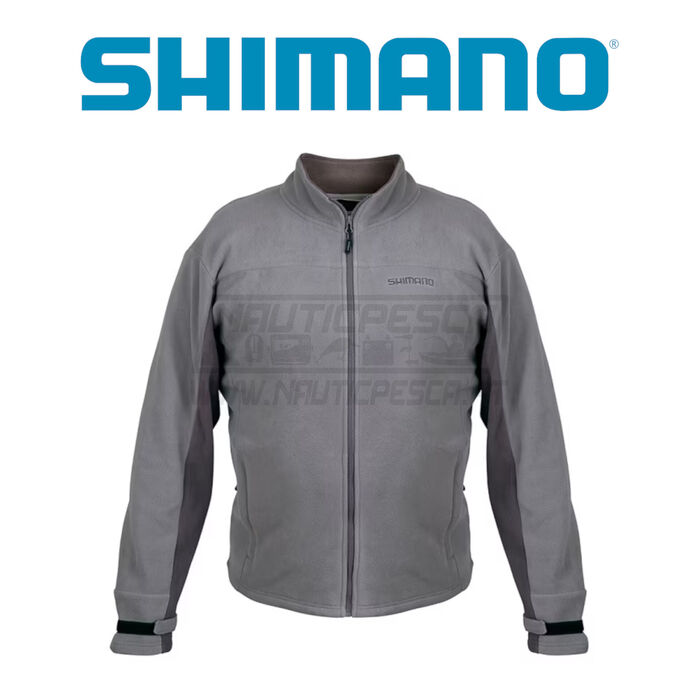 Shimano WindStop Fleece Jacket Grey