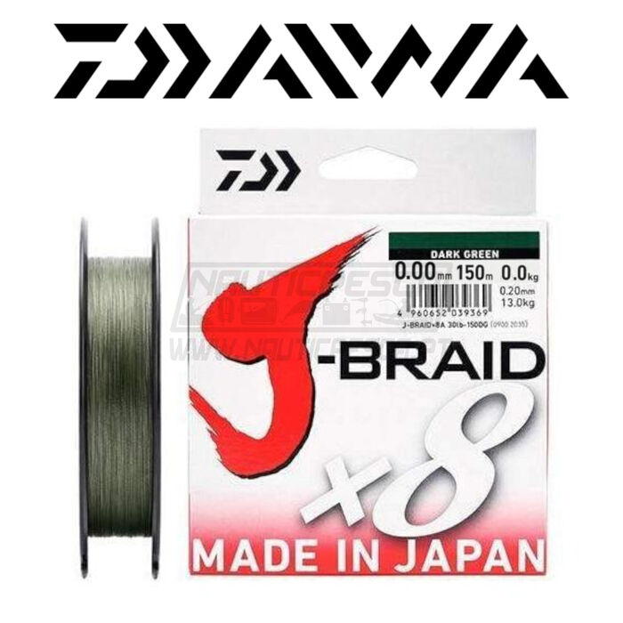 Daiwa J-Braid X8 Green