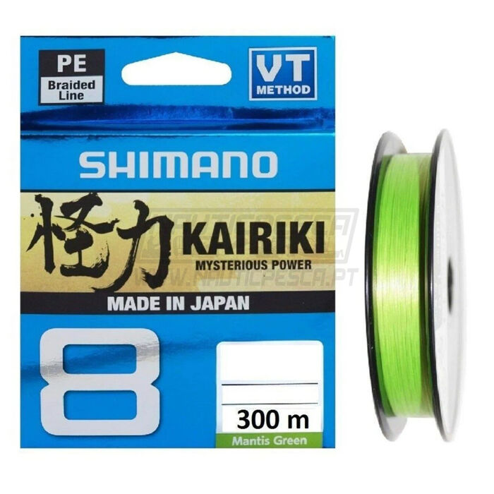 Shimano Kairiki 8 300mt Green