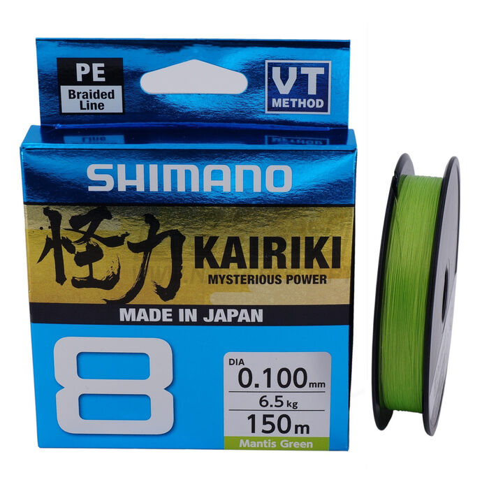 Shimano Kairiki 8 150mt Green