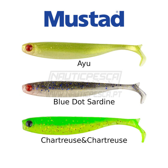 Mustad Mezashi Z-Tail Minnow 3.5"