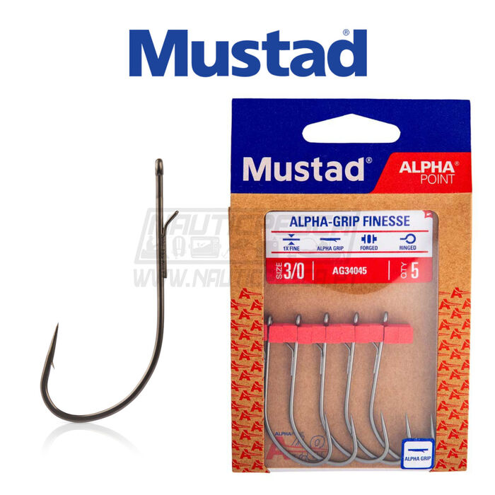 Mustad Alpha-Grip Finesse