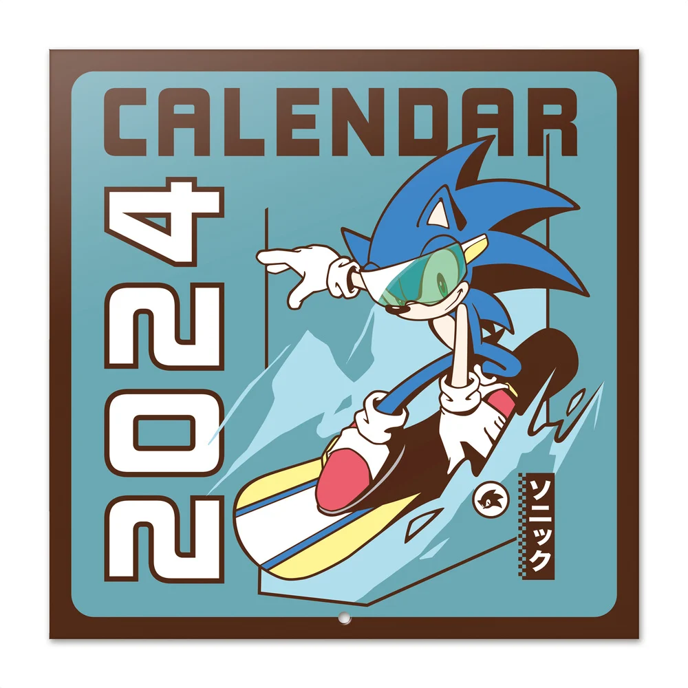 Calendário Oficial 2024 Sonic (30x30)