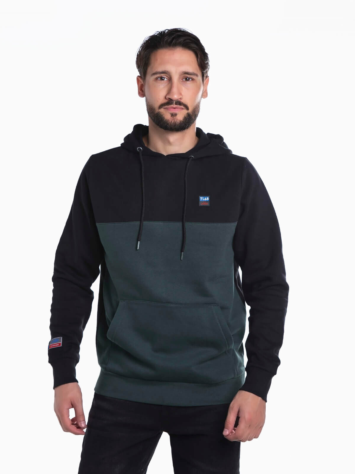 Sudadera bicolor