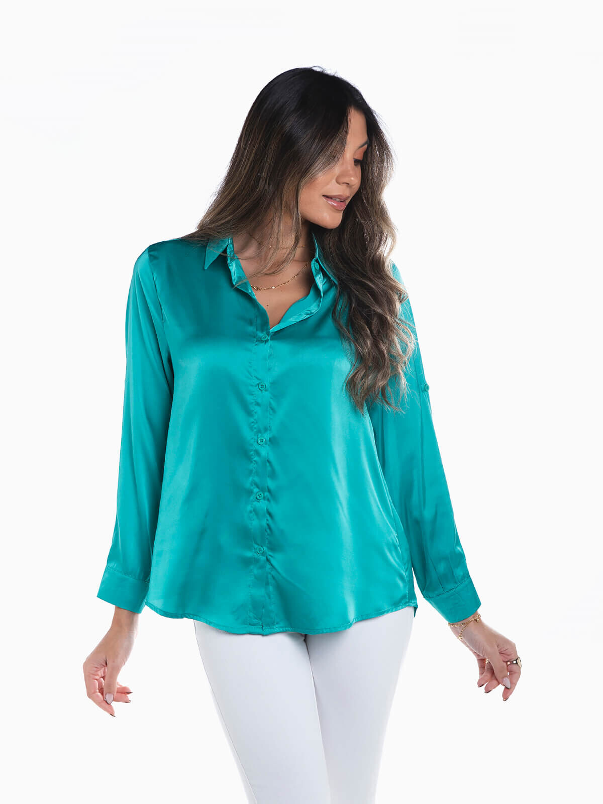 Camisas satinadas de mujer, Nueva Colección Online