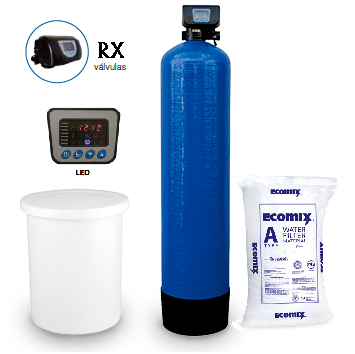Desferrizador de Água Ecomix 125 lts -VAL RX67 de 1” 