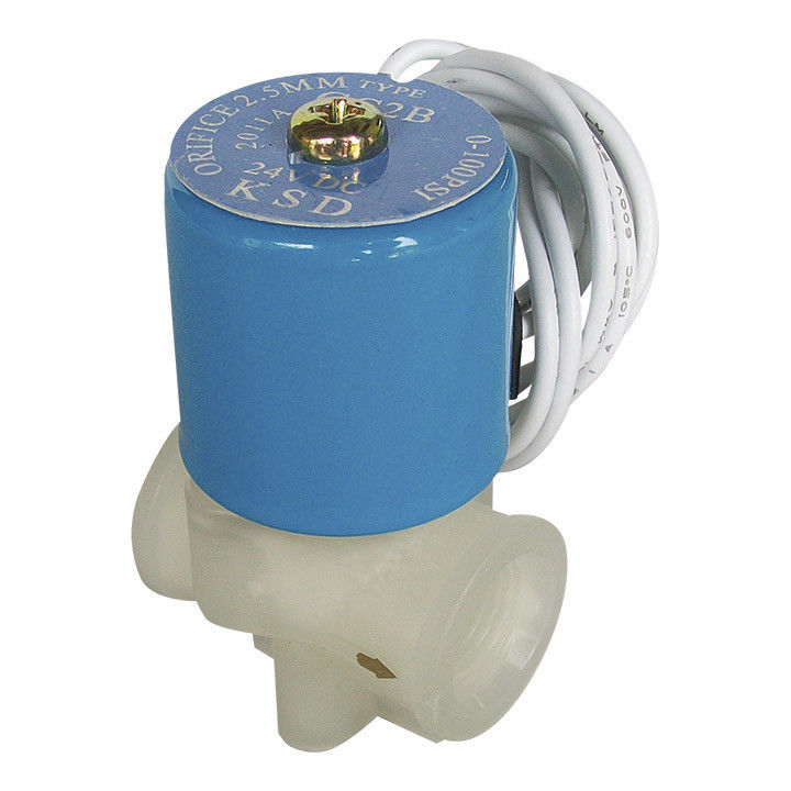 Electroválvula de corte azul de 24V