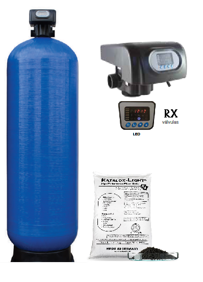 Desferrizador de Água katalox 175 lts -VAL RX75 de 2” 