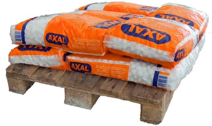 PACK de 10 -Sacos de sal  em Pastilhas - 250kg