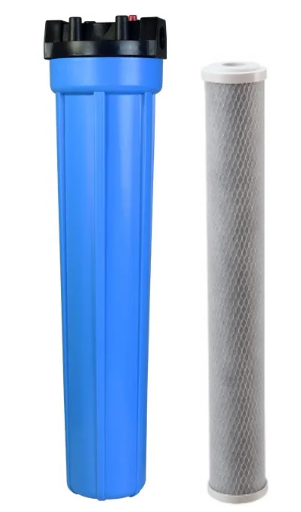 Filtro de Água 20" -1"c/ cartucho de carvão activado  20"