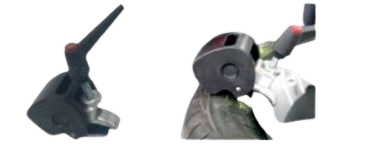 Grampo auxiliar montagem pneus