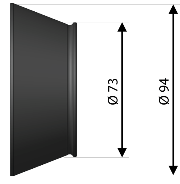 Cone Para Equilibradora c/ Ø73-94