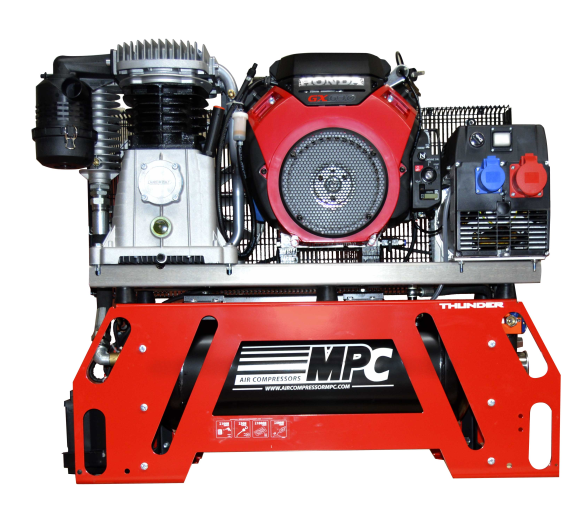Compressor/Gerador Thunder 200 Gasolina