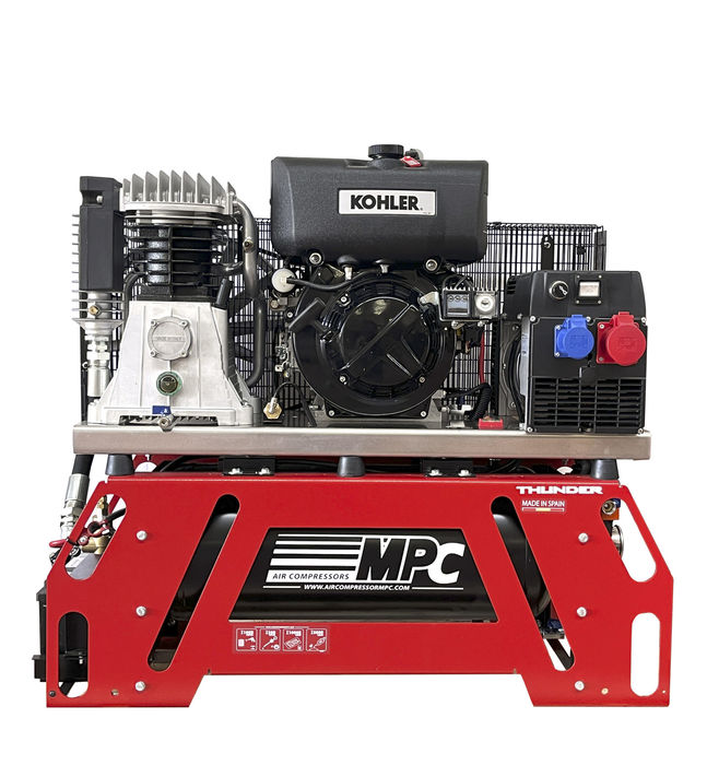 Compressor/Gerador Diesel MPC Thunder 130D