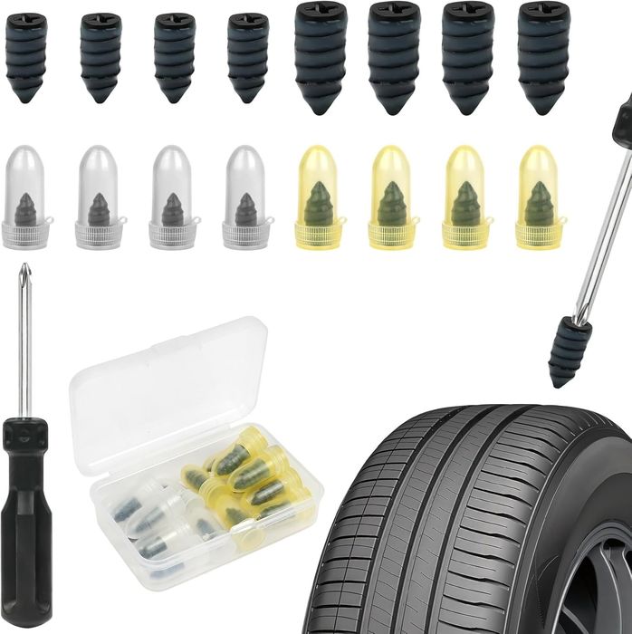 Kit Reparação pneus "tipo Parafuso" (16pçs)