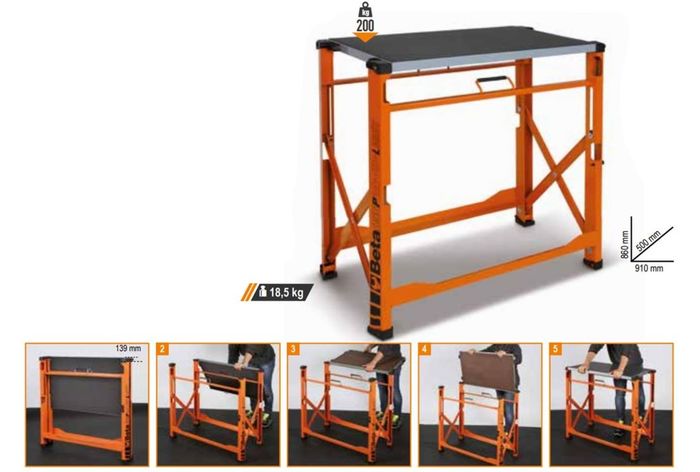 Mesa - Bancada de Trabalho rebatível