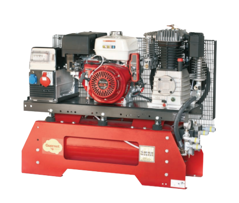 Compressor/Gerador p/ Carro Assistência Guernet Skid'air 50L