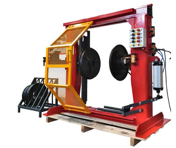 Máquina para Teste de Pressão de Pneus de Pesados - TRUCKTESTE