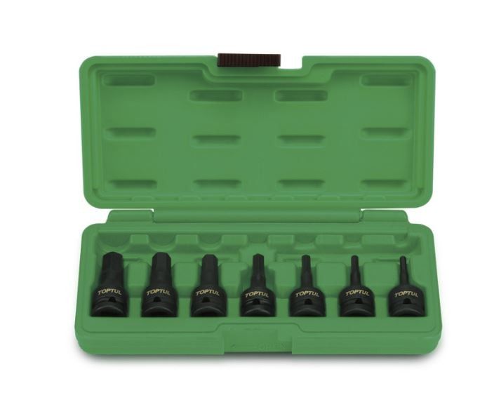 JOGO CHAVES IMPACTO BITS HEXAGONAIS 1/2"