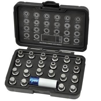 Kit Extrator Pernos de Segurança para Volkswagen