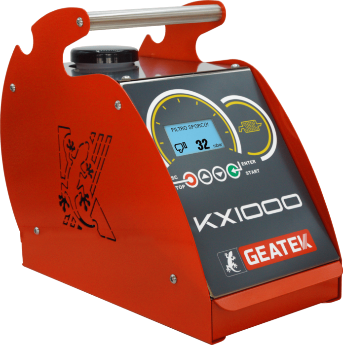 Dispositivo de limpeza de filtro DPF FAP Geatek K-1000