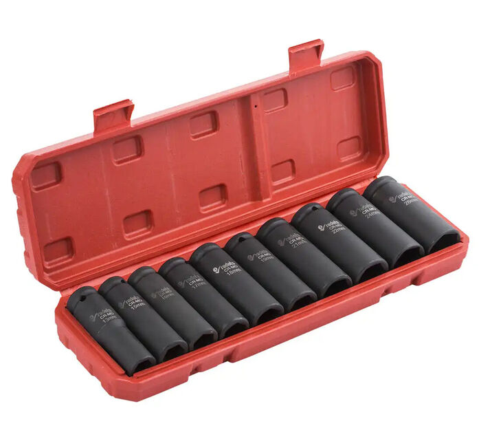 Jogo Chaves de Impacto Longas 1/2" (10 - 26mm)