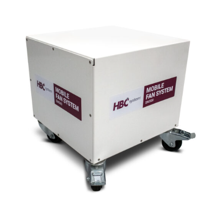 Sistema de ventilação móvel para cabine de pintura híbrida (220 V)