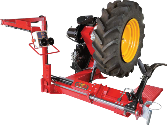Máquina de desmontar pneus pesados TBE155 MONDOLFO