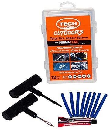 Kit reparação pneus de moto TECH 822TOD