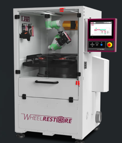 Máquina Automática de Pintura para Jantes