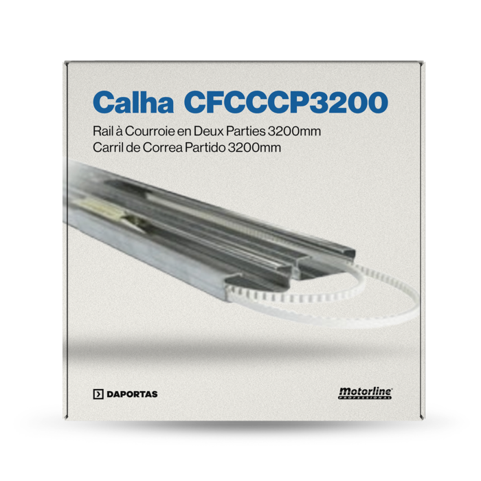 Motorline Guida CFCCCP3200 | Ferro Cinghia in 2 Pezzi
