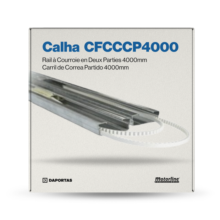 Motorline Guida CFCCCP4000 | Ferro Cinghia in 2 Pezzi