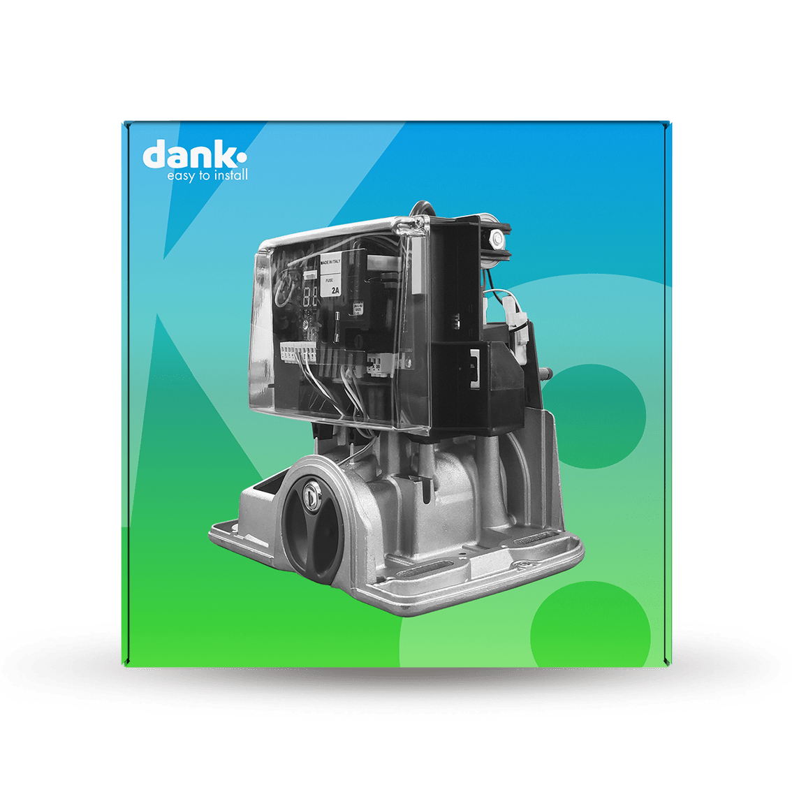 Kit Dank K8 | Motor para Puertas Correderas hasta 4m / 800Kg