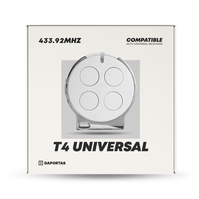 Dank T4 Remote Control 433,92 Mhz Rolling Code