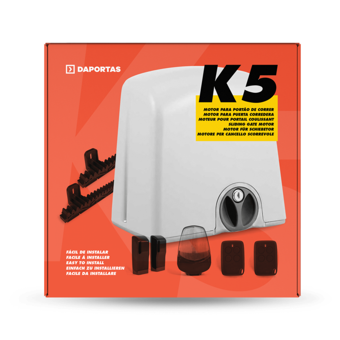 DANK K5 | Automatismo para Portão de Correr