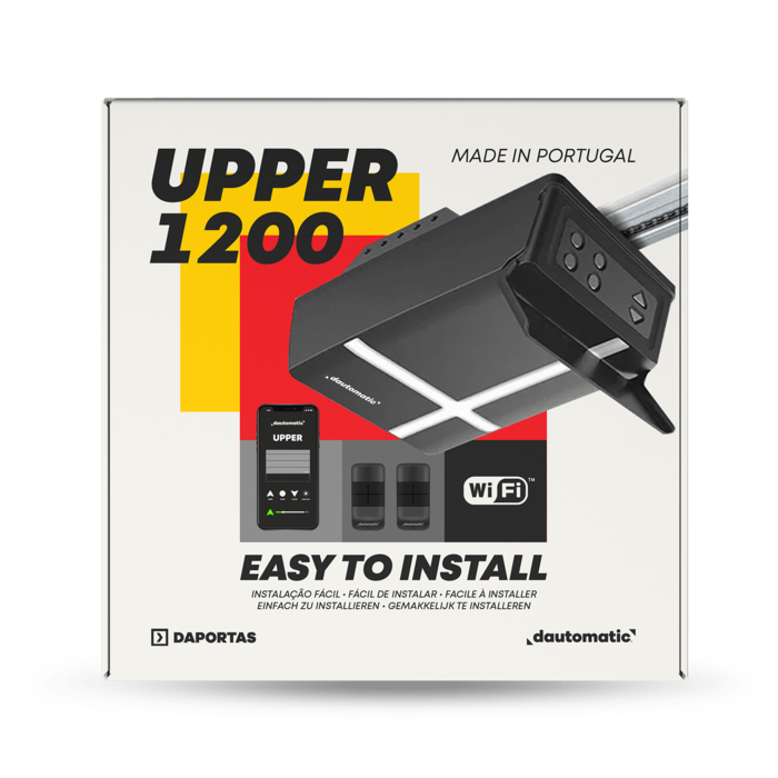 Dautomatic UPPER 1200 – Automazione per Porte Sezionali 