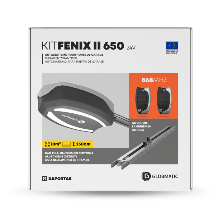 Motore per Porte Sezionali | Globmatic Fenix II 650