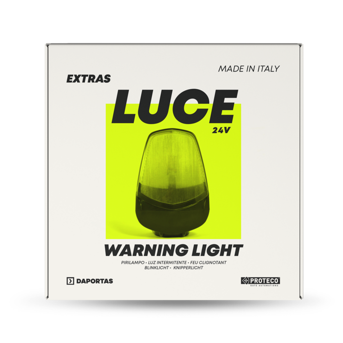 Proteco Luce – Lampeggiante LED Universale 24Vac/dc