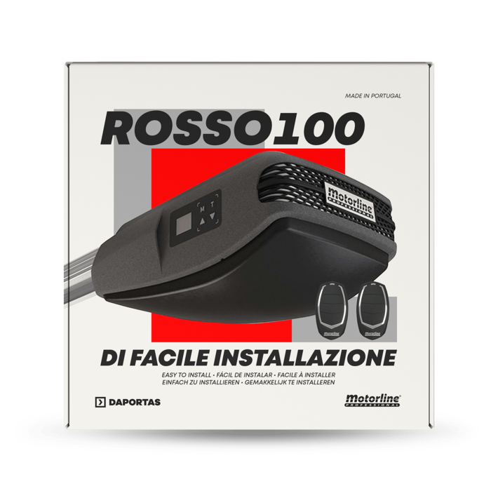Kit Motorline Rosso Evo 100 | Motor para Puertas Seccionales