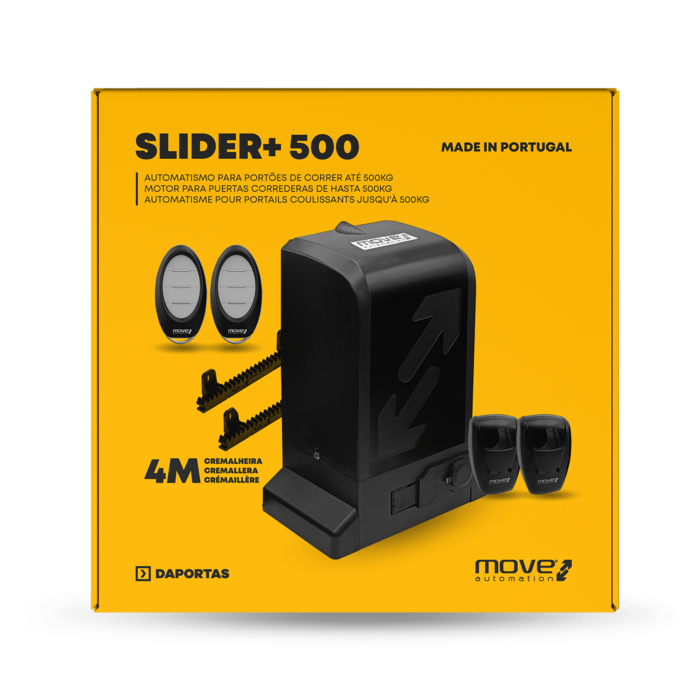 Kit Move Slider+ 500 | Motor para Puertas Correderas