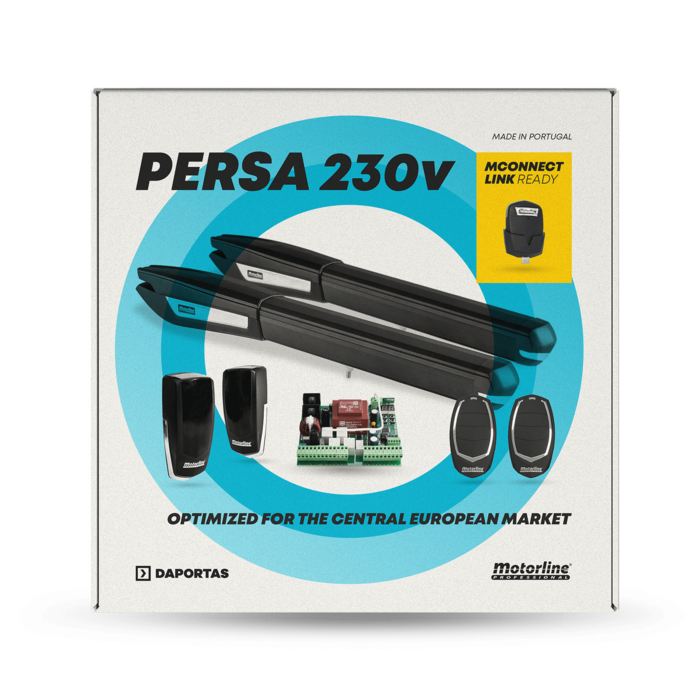 Kit Motorline Persa 400 230V | Automatismo para Portões de Batente
